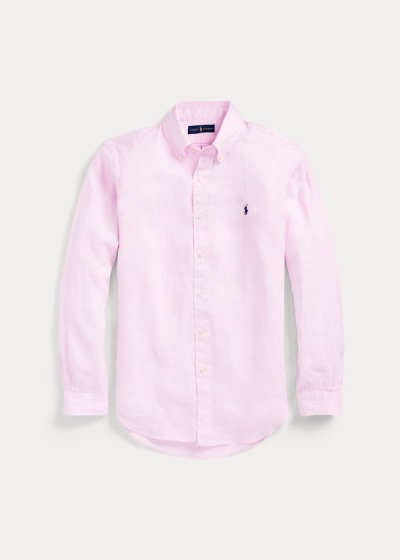 Camisa Polo Ralph Lauren Linen Homem 15694-OEUG